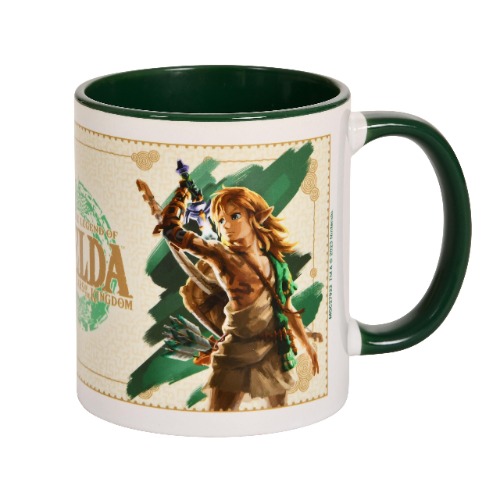 Pyramid International The Legend of Zelda mugg (lunchfri design) 325 ml keramisk kaffemugg, koppar och kaffemuggar för kvinnor och muggar för män – officiella varor