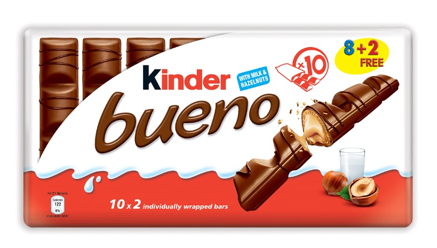 Ferrero Kinder Bueno 43G Bar X 10