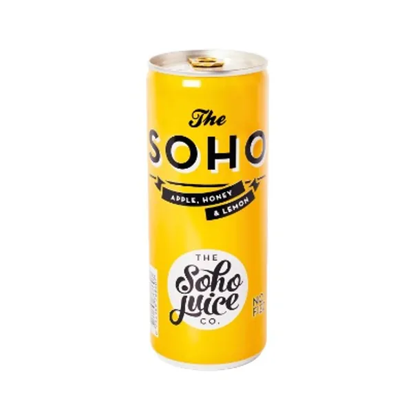 The Soho Juice Co. Soft Drinks Bulk Buy (pack of x6) - Apple, Honey  Lemon Still Juice. Low Calorie, Vegan, Gluten Free, Non Alcoholic Drinks