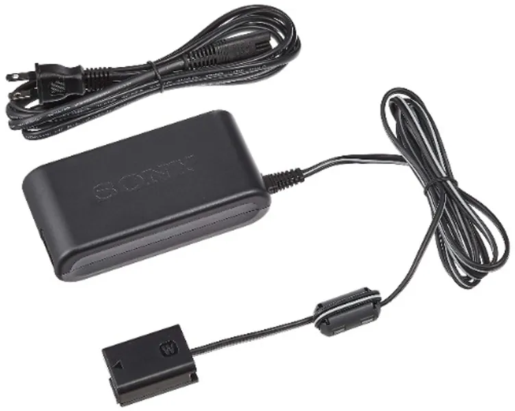 Sony AC-PW20 AC Power Supply Adapter with Battery Connector for NEX- and SLT Series