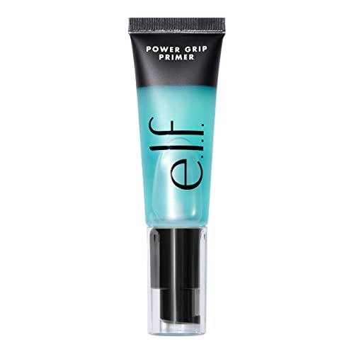 e.l.f. Cosmetics Power Grip Primer, Gel-Based & Hydrating Face Primer For Smoothing Skin & Gripping Makeup, Moisturizes & Primes, Clear, 0.811 Fl Oz (24 mL) - 24 mL - Clear