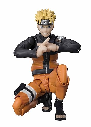 TAMASHII NATIONS - Naruto Shippuden - Naruto Uzumaki -The Jinchuriki Entrusted with Hope, Bandai Spirits S.H.Figuarts Action Figure