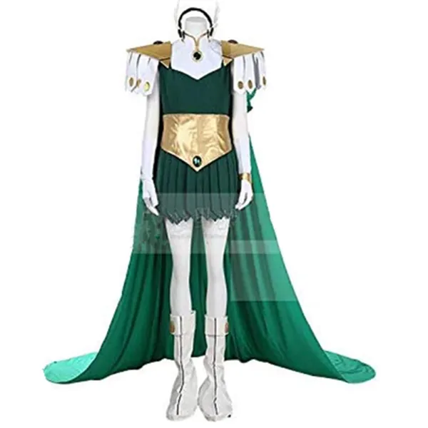 Magic Knight rayearth blu ray Hououji Fuu Cosplay Costume for Adult Women Girls Halloween Costume - female L