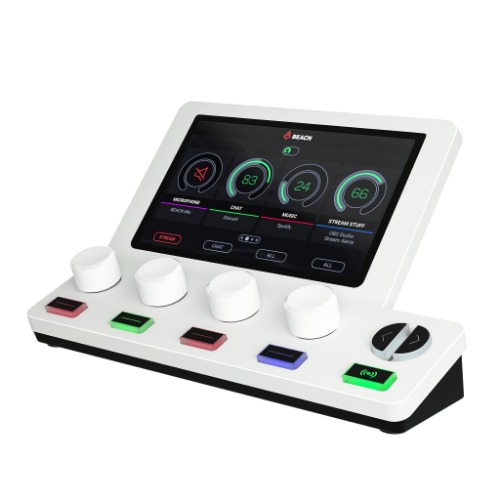 BEACN Mix Create - Powerful audio control for content creators - Light