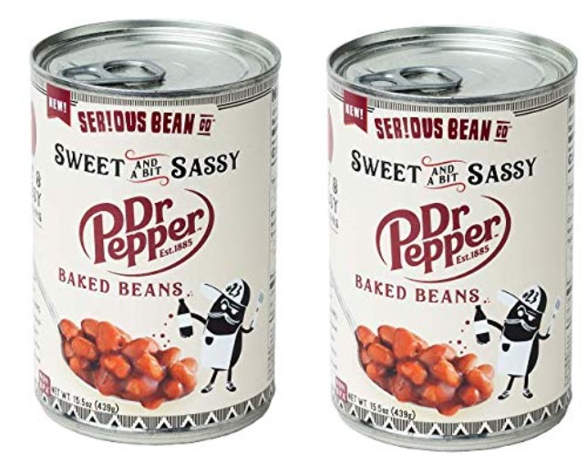 Serious Bean Co. Dr. Pepper Baked Beans 15 oz (Pack of 2) - 15 Ounce (Pack of 2)