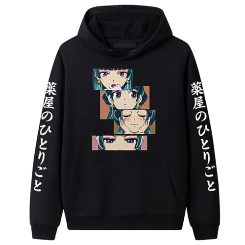 The Apothecary Diaries Hoodie Unisex Anime Printed Casual Sweatshirt Trendy Harajuku Style Hooded Pullover Anime Lovers Hoodie... - S - #04