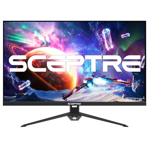 Sceptre IPS 24” Gaming Monitor 165Hz 144Hz Full HD (1920 x 1080) FreeSync Eye Care FPS RTS DisplayPort HDMI Build-in Speakers, Machine Black 2020 (E248B-FPT168),IPS 24" 165Hz - IPS 24" 165Hz