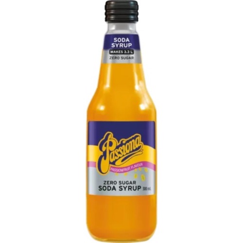 Schweppes Passiona Zero Sugar Soda Syrup 300 ml