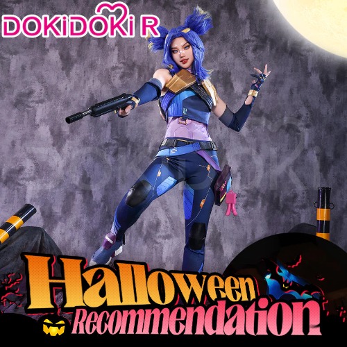 【Size S-2XL】DokiDoki-R Game Valorant Cosplay Neon Costume | S-Order Processing Time Refer to Description Page