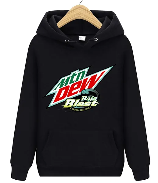 Mountain Dew Baja Blast Unisex Hooded Sweaterwear Men's