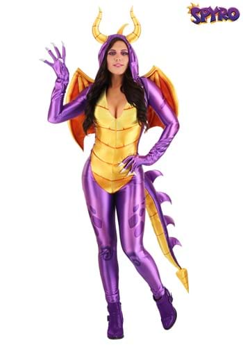 Spyro the Dragon Costume Jumpsuit for Women