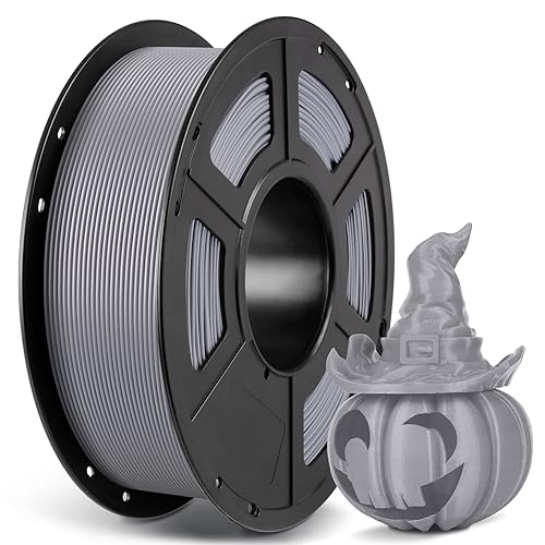 ANYCUBIC PLA 3D Printer Filament, 3D Printing PLA Filament 1.75mm Dimensional Accuracy +/- 0.02mm, 1KG Spool (2.2 lbs), Silver - 1kg Pla Silver