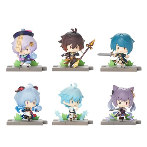 GENSHIN IMPACT Battlefield Valor Themed Series Blind Box - Liyue (All 6 Styles in a Set, with no duplicates)
