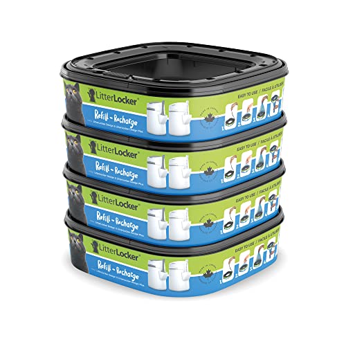 Throne Ash LitterLocker Cat Litter Disposal System Refills, (Pack