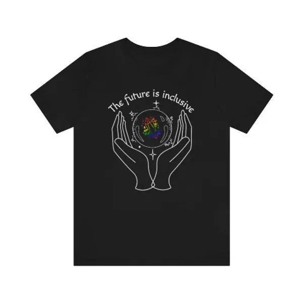 The Future is Inclusive Shirt - Black / 3XL