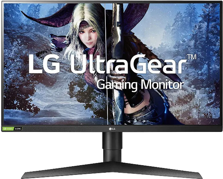 LG 27GL850-B 27 Inch Ultragear QHD Nano IPS 1ms NVIDIA G-Sync Compatible Gaming Monitor, Black - 