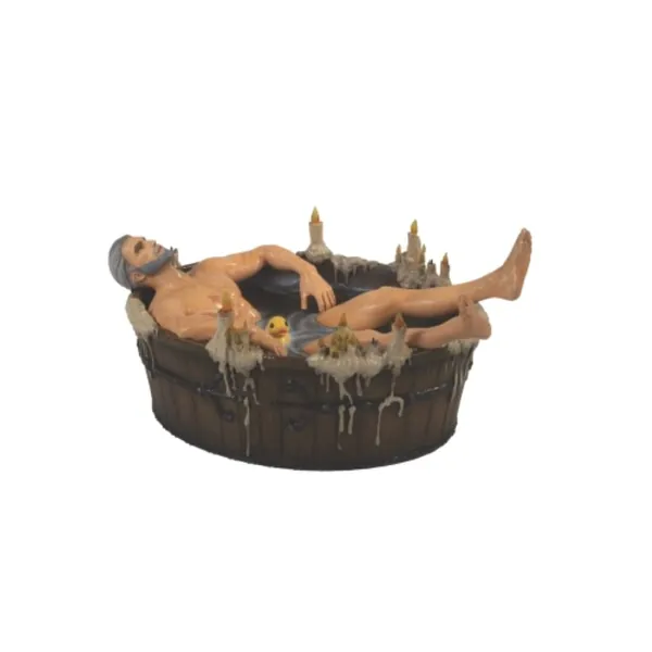 Dark Horse Deluxe The Witcher III: The Wild Hunt: Geralt in Bath Polyresin Statuette
