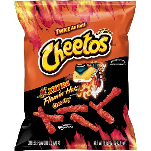 Cheetos XXTRA Flamin' Hot Crunchy Cheese Flavored Snacks - 8.5oz | Default Title