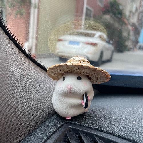 Cute hampter with hat