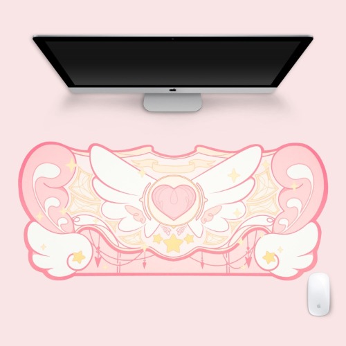 Sakura Heart Gaming Mousepad