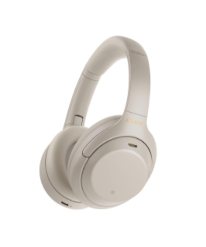 Sony WH1000XM4 Noise Canceling Wireless Headphones with Alexa Voice Control, Up to 30 Hours Battery Life, Silver - Silver
