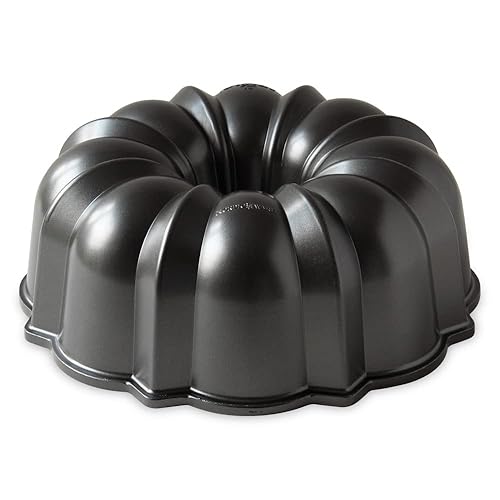 Nordic Ware Pro Cast Original Bundt Pan, 12 Cup, Grey - Gray - Pan
