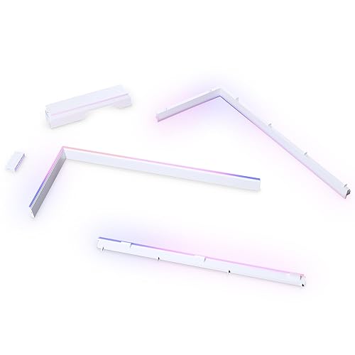 Phanteks NV9 Premium DRGB Kit, 4X D/A-RGB LED modules for NV9 Outer Frame, 1x D/A-RGB Power hub Included (White) - White