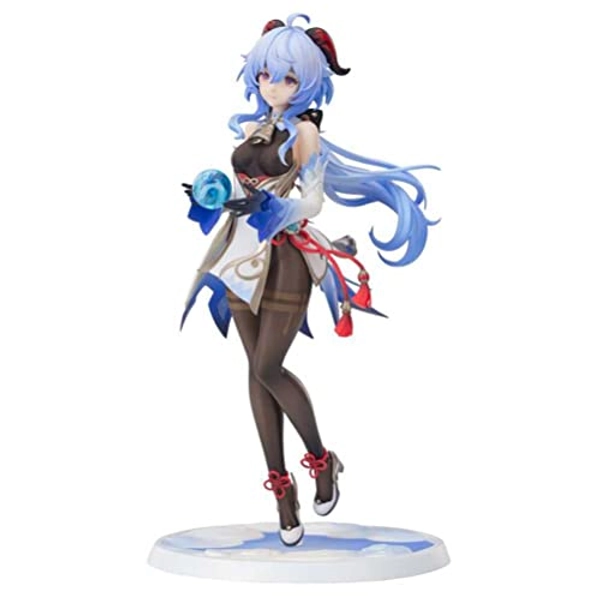 YEARGER Genshin Impact Ganyu PVC Figur Spielzeug Modell Statue 23Cm Figuren Anime Charaktere Puppe