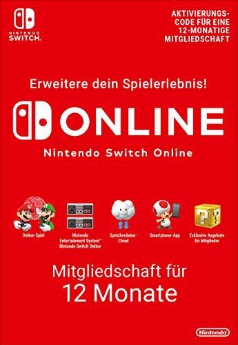 Nintendo Switch Online Mitgliedschaft - 12 Monate | Switch Download Code - Nintendo Switch - 12 Monate