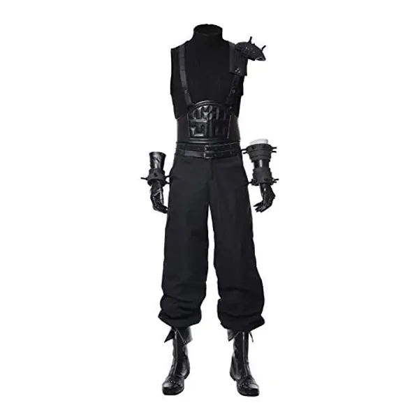 
                            MUCLOTH Final Fantasy VII Remake Cloud Strife Halloween Cosplay Costume Uniform Outfit Suit Dress Jacket Sets
                        