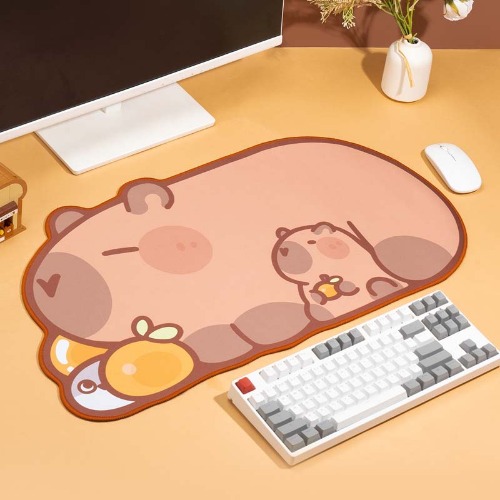 Cute Capybara Mouse Pad for Decorating Room