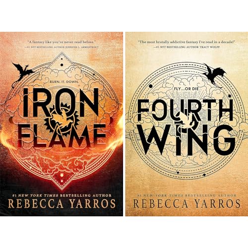 2 Book collection, Fourth Wing & Iron Flame by Rebecca Yarros
