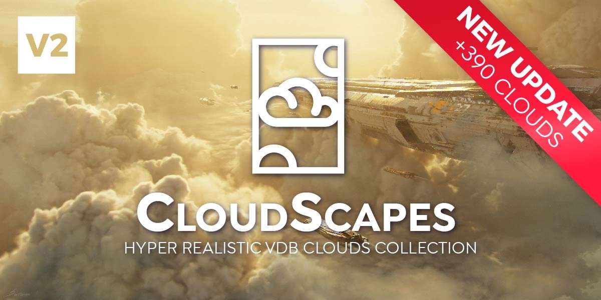 CloudScapes V2 - Hyper Realistic VDB Clouds collection