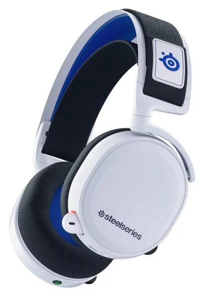 SteelSeries Arctis 7P Wireless - Verlustfreies kabelloses 2.4 GHz Gaming Headset - Für PlayStation 5 und PlayStation 4 - Weiß
