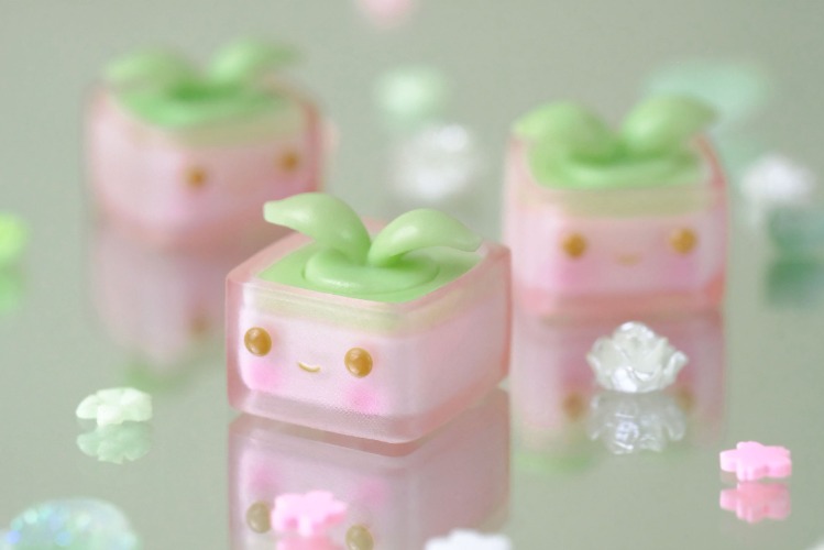 Lolicaps x Sparkle Sprout Resin Artisan Keycap | Default Title