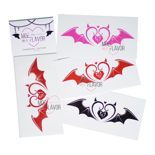 Succubus Love Temporary Tattoos