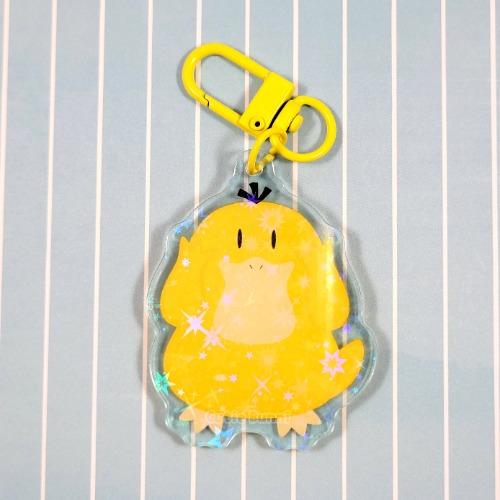 [Pokemon] Psyduck Acrylic Charm Keychain
