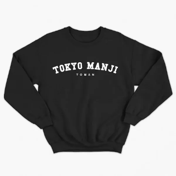 Tokyo Revengers Tokyo Manji Toman Sweatshirt Crewneck  Tokyo | Etsy