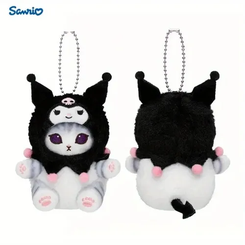 Sanrio Kuromi Plush Keychain