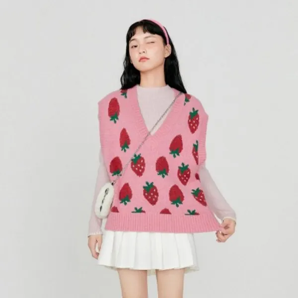 Strawberry Pink Sweater
