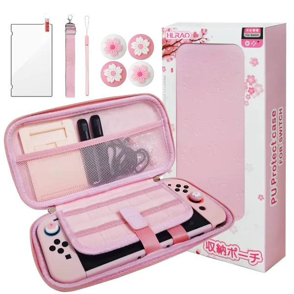 Nintendo Switch case pack, Sakura-design