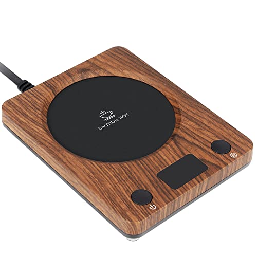 SEALON Coffee Mug Warmer for Desk - Electric Milk Tea Cocoa Beverage Coffee Cup Warmer Plate for Office Home Use with Auto Shut Off… - SLM02