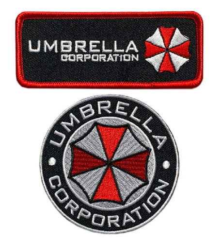 Miltacusa Umbrella Corporation Costume Patch [2PC - Hook Fastener] - 