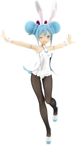 Vocaloid - Hatsune Miku - BiCute Bunnies - White Ver. (FuRyu) - Brand New