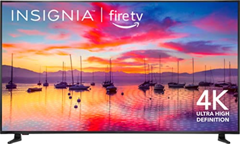 INSIGNIA 70-inch Class F30 Series LED 4K UHD Smart Fire TV with Alexa Voice Remote (NS-70F301NA23, 2022 Model) - 70 inches