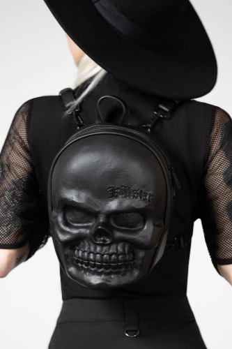 KILLSTAR Grave Digger Mini Backpack | One Size / Black / 100% PU