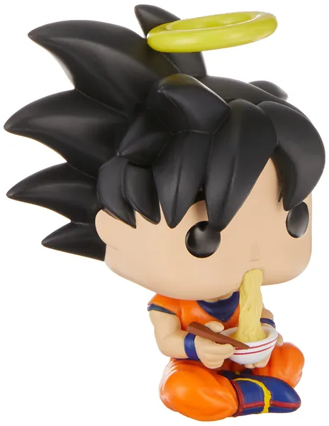 Funko Pop!: Dragonball-Z - Goku Eating Noodles, Amazon Exclusive, Multicolor - Goku Eating Noodles