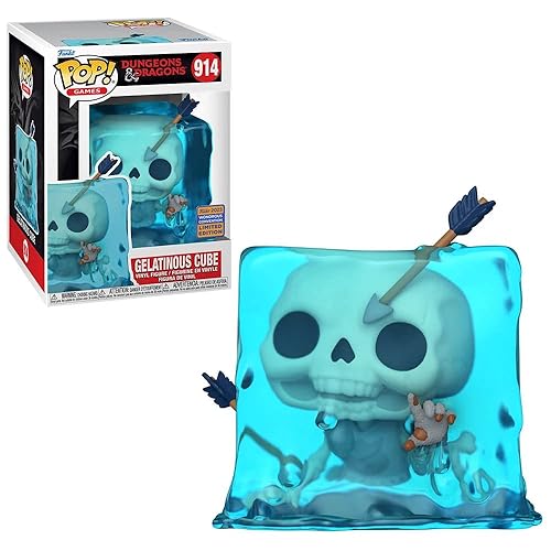 Funko Gelatinous Cube 3.8-in Vinyl Figure WonderCon Limited Edition Exclusive