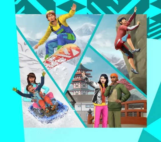 Sims 4 Snowy Escape