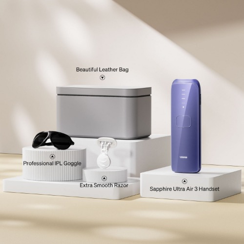 Ulike Sapphire Air 3 IPL Hair Removal Handset | Purple / US Plug